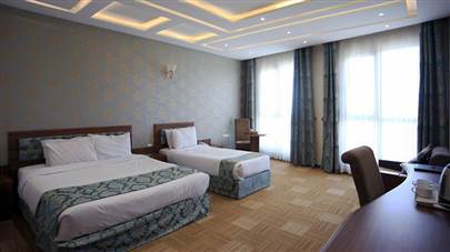 اتاق سه تخته هتل امیران همدان اتاق سه تخته هتل امیران همدان